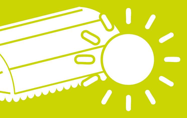 Zonwering reinigen - Friss voor Horeca