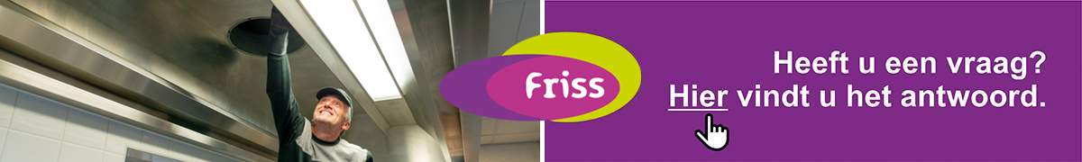 Veelgestelde vragen over Friss voor Horeca reiniging afzuiging