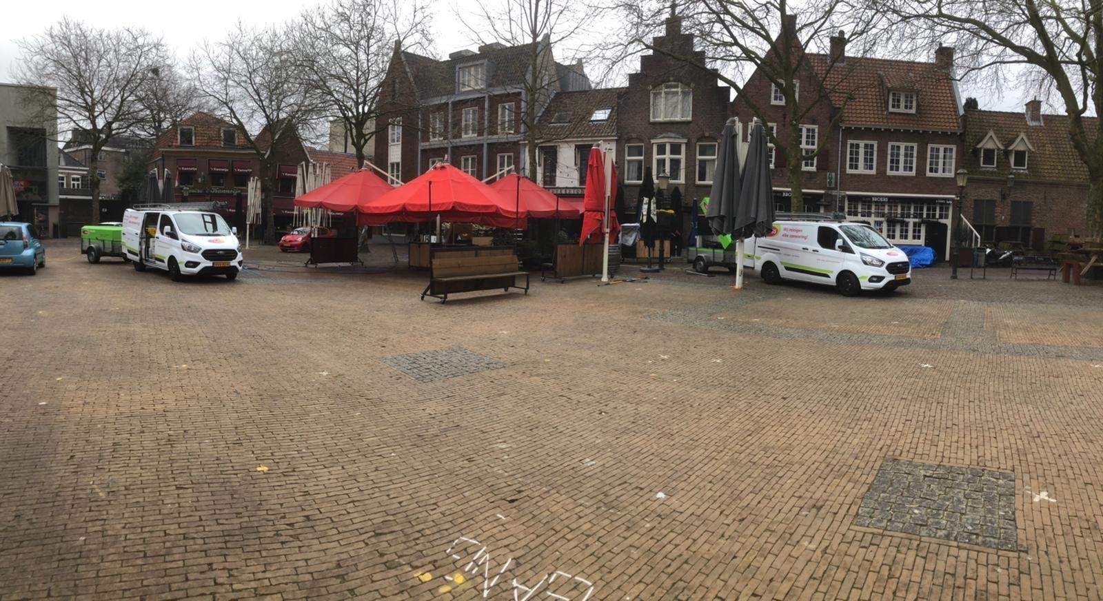 parasol 7 schoon